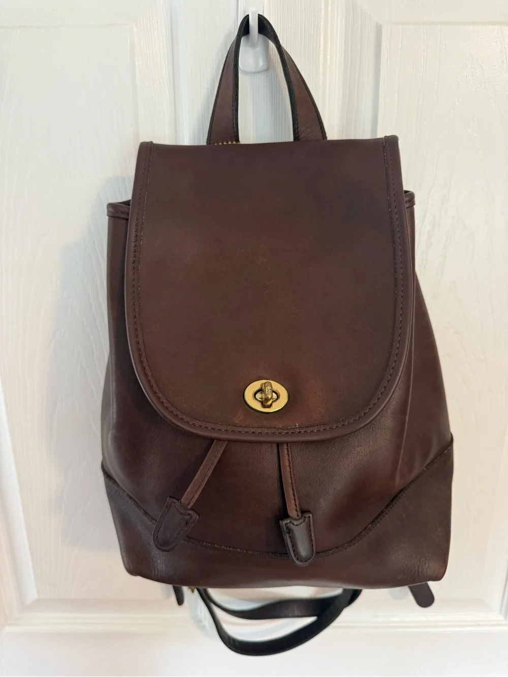 Coach Small Daypack #9751 Mahogany